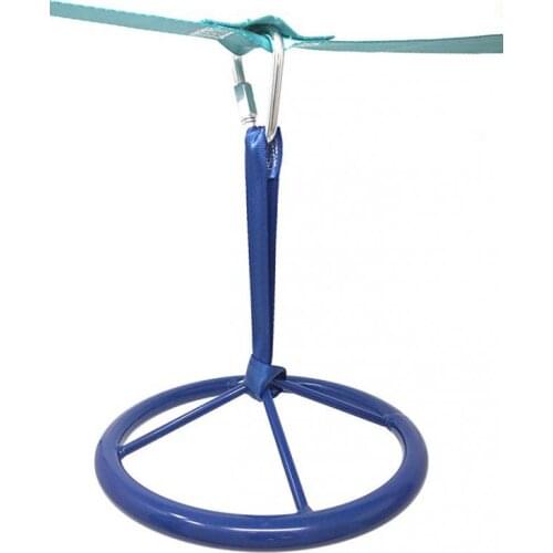 Children Outdoor Play Sport Equipment Kids Ninja Wheel with Safety Carabiner, 10.63 x 10.63 inch