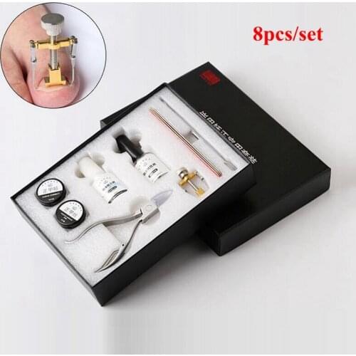 Toe Nail Recover Correction Tool Pedicure Toenail Fixer Nail Correction Sticker Patch Paronychia Correction File Acronyx Wire