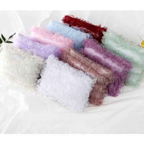 Lace Posing Pillow For Newborn Photography Props Baby Girl Poser Fotografia Accessory Accessories Flokati Photo Shoot Studio