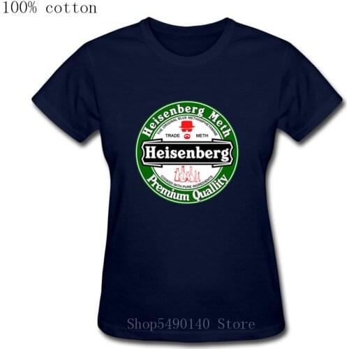 Fashion High Quality Heisenberg Coffee Women T-Shirt Streetwear Tee Shirt Camisetas Breaking Bad Clothing Hipster Movies Tshirts