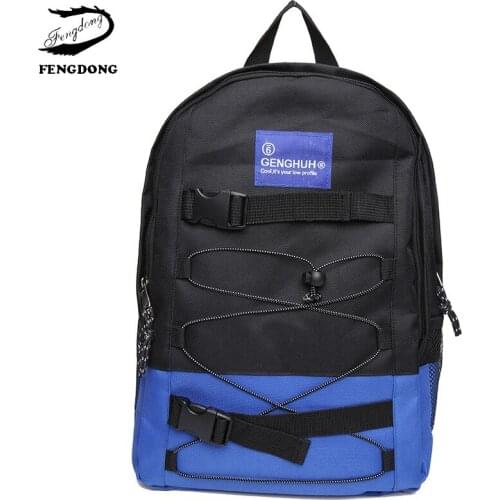 Color Blocking Nylon Backpacks Fashion College Student School Bags Trendy Cool Book Daily Bag Large Capacity Travel Bagpack 2021