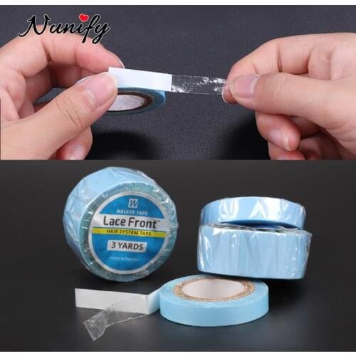 Nunify Waterproof Ultra Hold Wig Tape For Extension Adhesive Glue Hold Hair Extension Tapes For Lace Closure Support Tape