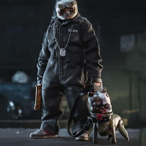 PS022 MTOYS x COALDOG 1/12 GOLDEN DOG Figuer Model 6'' Dog Head Male Action Doll In Stock