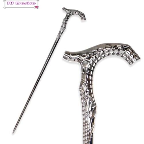 Luxury Walking Cannes In Aluminum Alloy, Steampunk, Decorative, Fashionable for Men and Women