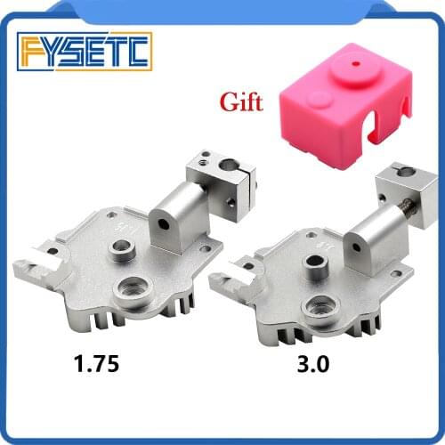 Titan Aero And V6 Aero Heatsink 1.75mm Or 3.0mm Upgrade Titan Extruder V6 Hotend Heat Sink For Prusa i3 3D Printer Parts