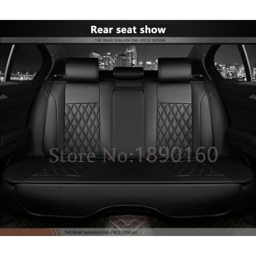 Only car rear seat covers For MG Suzuki Leon Lexus Infiniti Porsche Geely Audi ZOTYE Isuzu etc. all car model accessorie Leather