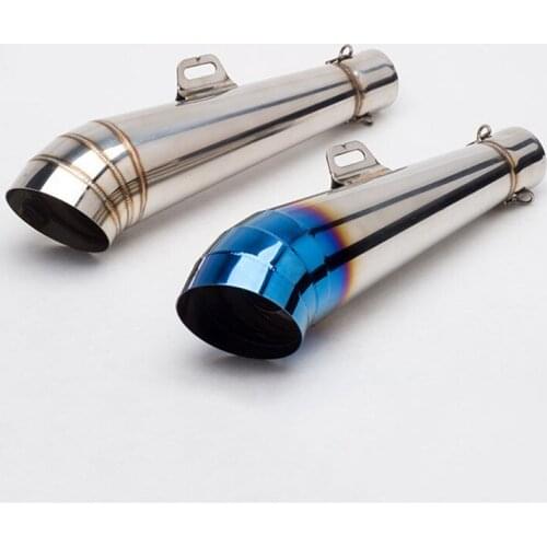 Motorcycle modified exhaust pipe muffler horn exhaust pipe ZX6R CBR650 R6