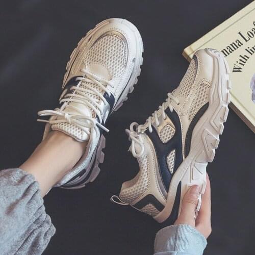 35~40 women driving casual comfortable soft lace-up spring and autunm sneakers