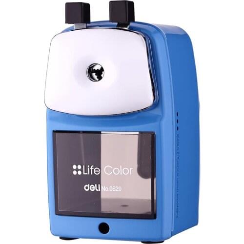 1 Pcs Hot-selling Deli 0620 full metal shell pencil machine hand pencil sharpener High Quality (includes Metal bracket)