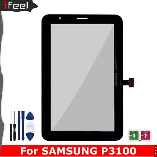 100% Original 7.0" For Samsung Galaxy Tab 2 7.0 P3100 P3110 GT-P3100 GT-P3110 Touch Screen Digitizer Panel Sensor Replacement
