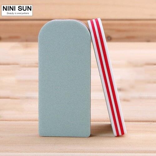 2Pcs Buffer For Nail File Care Design Tools 2 Ways Buffing Sanding Polishing Block Nail Art Sandpaper Manicure Pedicure Trim