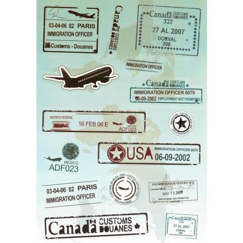 2018 New Cheap Aircraft Pattern DIV Waterproof Laptop Tablet Skin Sticker For Macbook Phone Stickers