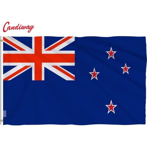 3 x5 feet Large New Zealand Flag Polyester National Banner Decoration New fashion NN070