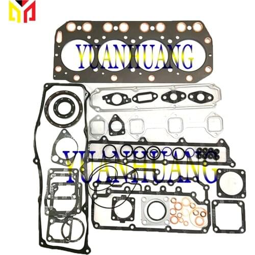 4TN100 4TNV100 4TNE100 Engine Full Gasket Kit Overhual Set For Yanmar Excavator Tractor Diesel Cylinder Head