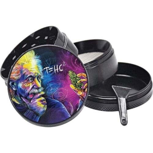 55mm 4 Layers Zinc Alloy Grinder