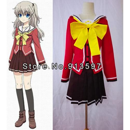 Anime Charlotte Yusa Nishimori Nao Tomori Cosplay Costume