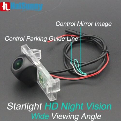 For Peugeot 508 308 2011~2016 RCA Interface Car Rear View Camera Fisheyes Lens BackUp Reverse Camera MCCD Starlight Night Vision