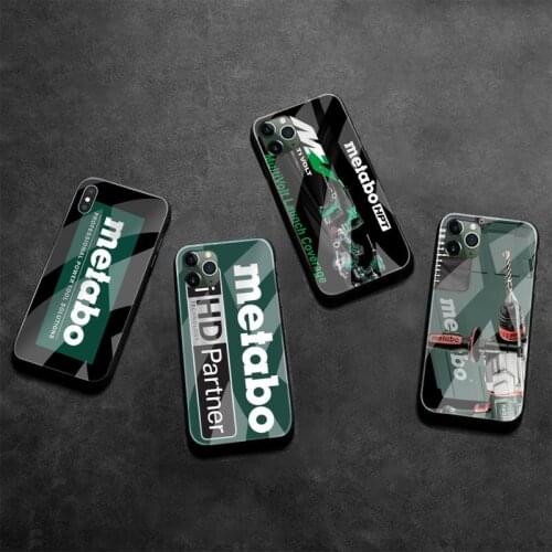 Hot Toolbox Metaboes Phone Case Tempered Glass For iPhone 12 Pro Max Mini 11 Pro XR XS MAX 8 X 7 6S 6 Plus SE 2020 cover