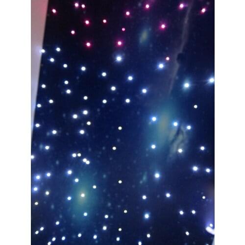 2017 children room twinkle RGBW led fiber optic twinkle star ceiling kit 500pcs PMMA fiber with rgbw light engine