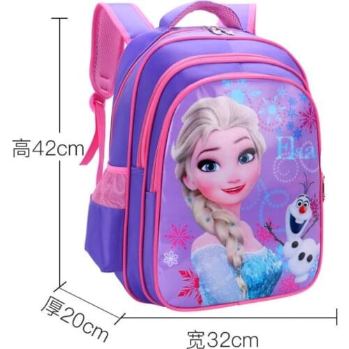Kids Bag Children Schoolbag Elsa Princess Backpack Cute Sophia Girls School Bags Kids Backpack Shoulder Bag