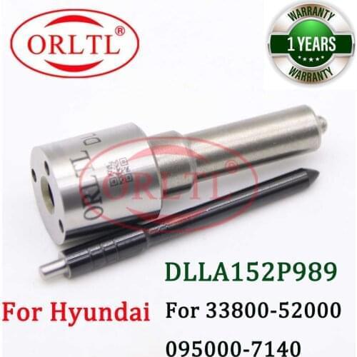 DLLA152P989 CR Fuel Nozzle DLLA 152 P 989 Spray Nozzle DLLA 152P 989 Diesel Injector Nozzle 093400-9890 for Hyundai 095000-7140