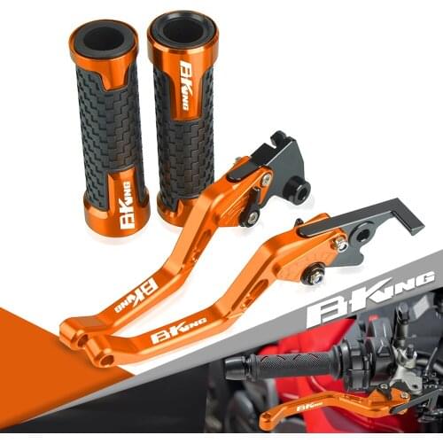 For SUZUKI B-KING BKING B KING 2008-2012 2011 2010 Motorcycles Accessories Handle Grips Handlebar Grip Short Brake Clutch Lever