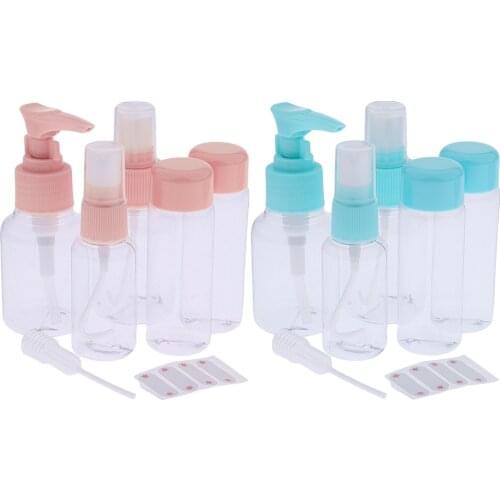 Travel Accessory Toiletries Bottling Spray Bottles Empty Refillable Plastic