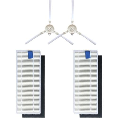 Robot Vacuum Cleaner Filter Side Brush HEPA Filters for Rowenta smart force essential Aqua Robotic Vacuum Cleaner Accessories
