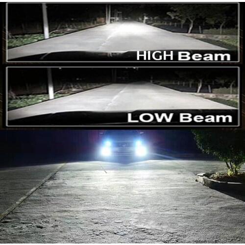 H4 9003 LED Headlight Bulb HS1 HB2 12V 24V 60/55W Fighter H4 Led Bulb for Car Motorcycle Headlight 6500K White 3000K Yellow
