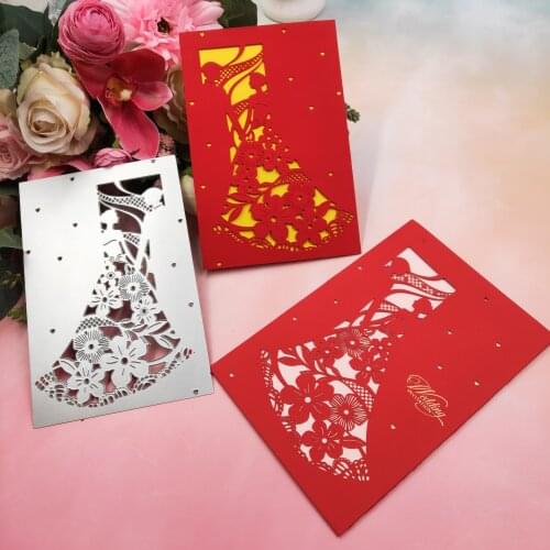 Wedding metal cutting dies DIY scrapbook stamp book, greeting card paper greeting card decoration crafts embossing mold