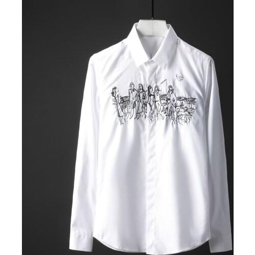 Мужские шелковые рубашки Minglu China At AliExpress