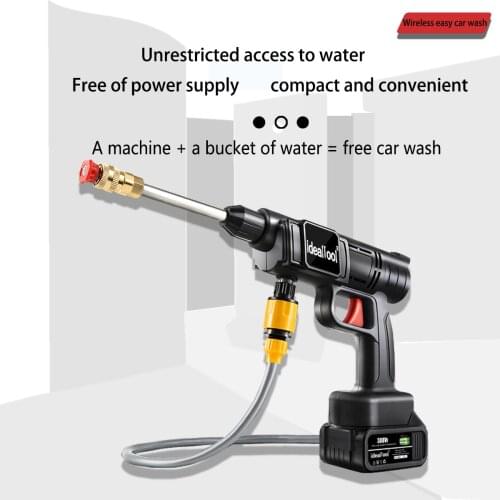 Car Washer Spray Car Washing Accessories Pressure Water Gun Cleaner For Makita 18V Battery Water Nozzle Cleaning Machine