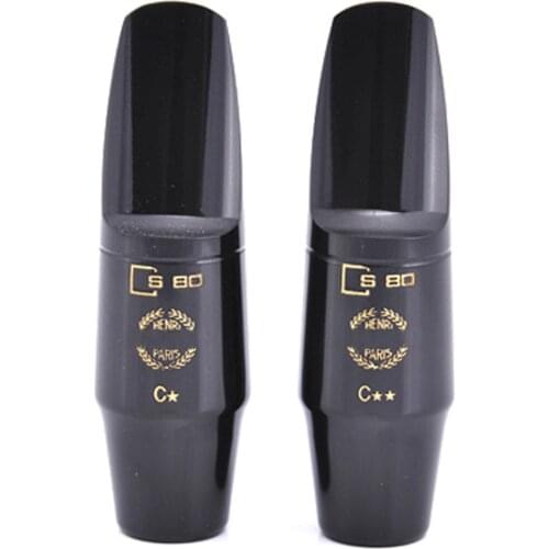 Music Fancier Club Professional Tenor Soprano Alto Saxophone Bakelite Mouthpiece S80 Sax Mouth Pieces Accessories 80