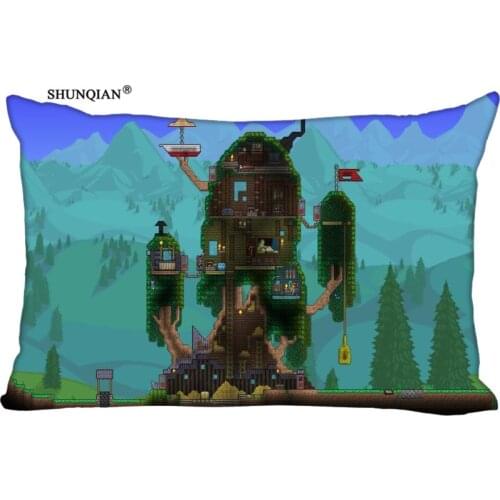 2016 New Classic game terraria Pillow Case 16x24 Inch Comfortable the best gift for your family High Quality Drop Shipping