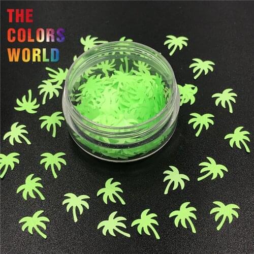 Palm Tree Summer Nail Glitter Nail Art Decoration Face Painting Home Decoration Tumblers DIY Shaker Crafts Festival Accessories