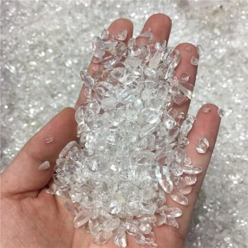 Natural Clear Quartz Crystal Rock Chips Degaussing natural crystal natural stones minerals Health Decoration Furnishing article