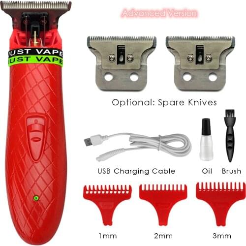 Professional Precision Hair Clipper Electric Hair Trimmer Beard Shaver Close to 0mm Hair Cutting Machine For Men Haircut Tools