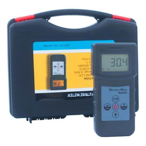 Professional digital MS300 Concrete Moisture Meter with 10 codes (density code)