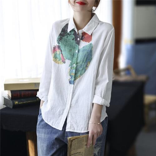 Блузки с принтом Sujisi China At AliExpress
