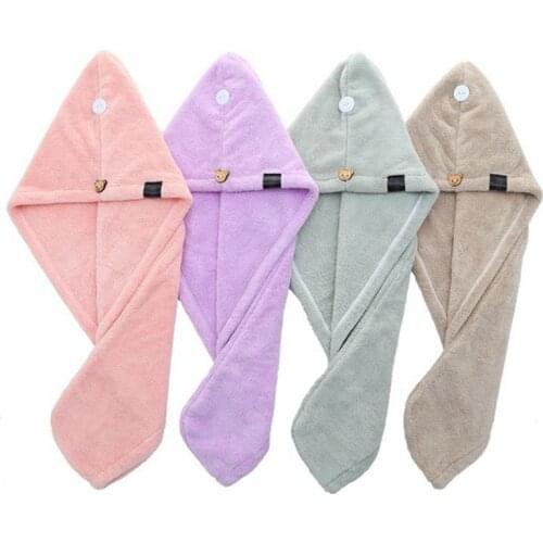 6 Colors Magic Hair Towel Drying Fast Drying Dryer Towel Bath Wrap Hat Quick Cap Turban Dry Magic Hair Drying Towel Dropshipping