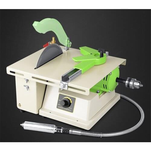Jewelry Stone Rock Woodworking Carving Polisher Buffer Lathe Grinding Cutting Machine Set Electric Grinder Tools Kit 1380W 220V