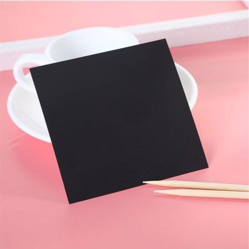 24 Sheets Scratch Paper Rainbow Painting Sketch Pads DIY Art Craft Scratchboard