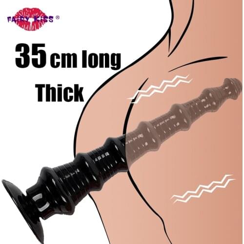 Long Big Anal Beads Butt Plug Tapon Erotic Adult Sex Toys For Woman Men Gay Anus Dilatador Prostate Meassager Female Masturbator