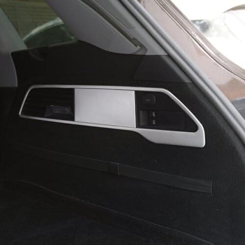 For Volkswagen Toureg 2011 to 2018 Side decorative sequins on the trunk control panel
