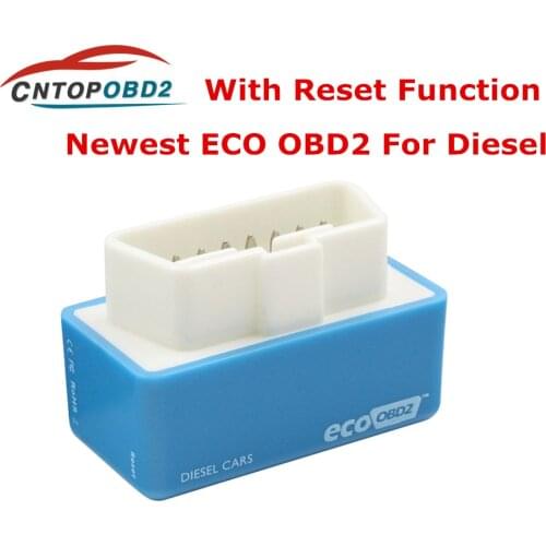 Economic EcoOBD2 Diesel Car Eco OBD2 Economy Chip Tuning Box Plug and Drive 15% Fuel Save Emission for Diesel Car Free Shipping