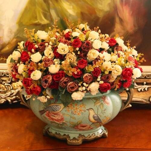 Flower and Bird oil painting Handmade Needlework Embroidery DIY Cross Stitch Kits Crafts 14CT Unprinted Home Decor wall Arts