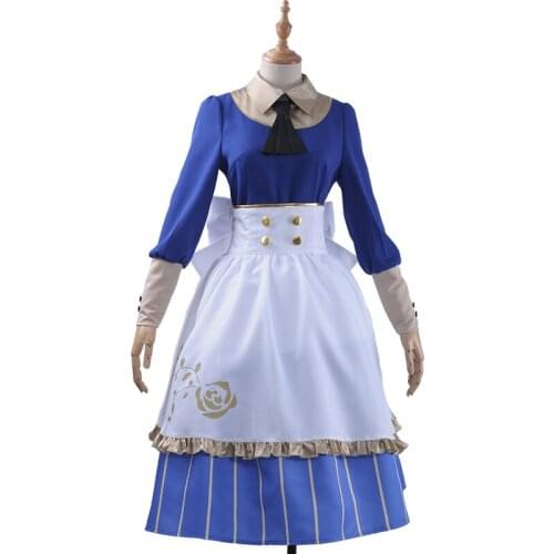Anime Sonoda Umi Cosplay Costume Love Live Cosplay Tea Party Unwake Dress Maid Lolita Dress For Halloween Christmas Party