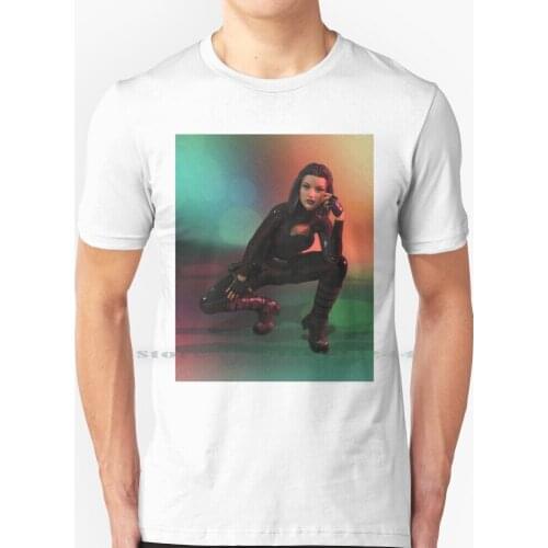 Latex Women / Latex Woman T Shirt 100% Pure Cotton Femdom Dominatrix Mistress Chastity Slave Pain Dominatix Latex Leather Hot