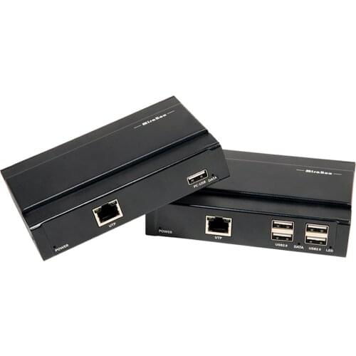 MiraBox HSV561 4K@60Hz HDMI KVM Extender over Cat6 Up to 80m HDMI over UTP With USB2.0 HUB for PC Printer U Disk Camera