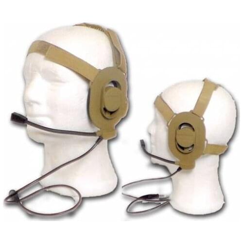 Earphone headphone air soft cranial type bowman elemen ex27 tan